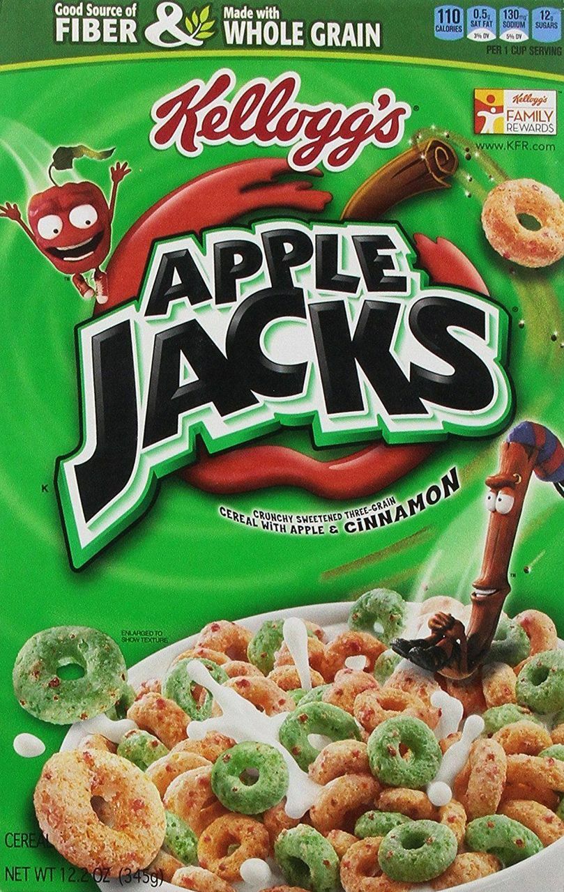 Kellogg's Apple Jacks Cereal  345g