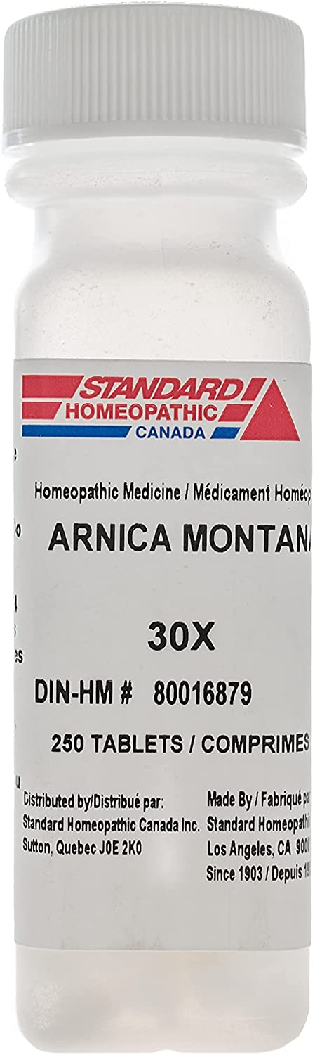 Montana Standard Homeopathic 30X Arnica Tablets 250ct