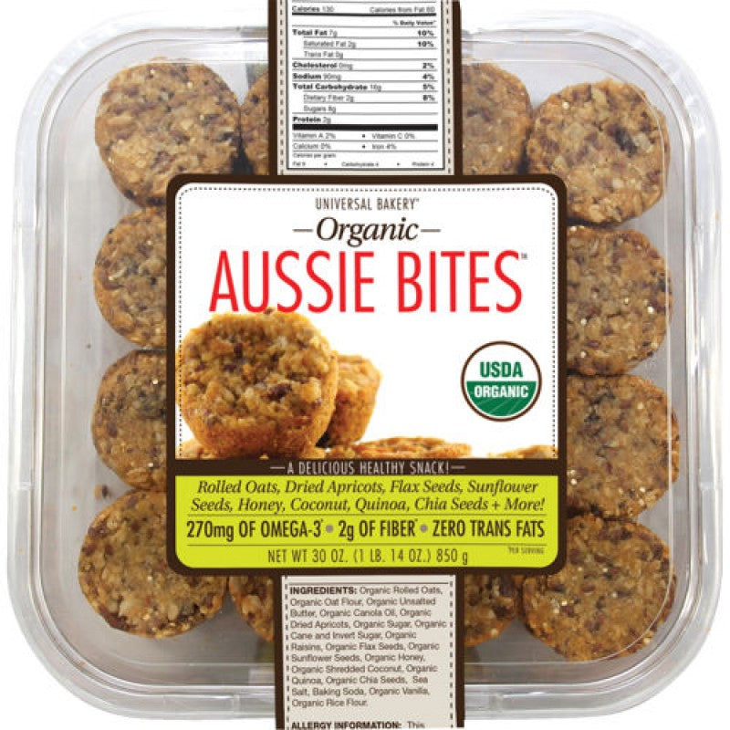 Universal Bakery  Gluten Free Organic Aussie Bites 850g