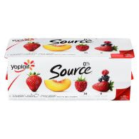 Source 0% Yoplait Yogurt 16 x 100g