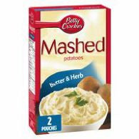 Betty Crocker Mashed Potatoes Butter & Herb  215g