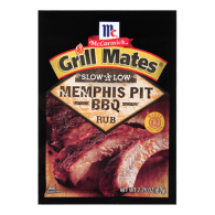 McCormick Grill Mates Slow & Low Memphis Pit BBQ Rub 63g