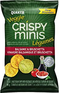 Quaker Crispy Minis Gluten Free  Balsamic & Bruschetta Chips 90g