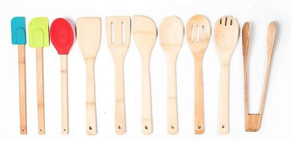 Core Bamboo Bamboo and Silicone Utensil Set pc