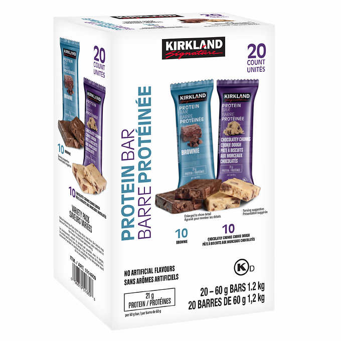 Kirkland Protein Bars 20 x  60g