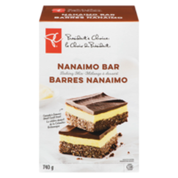 President`s Choice Nanaimo Bar Baking Mix  740g