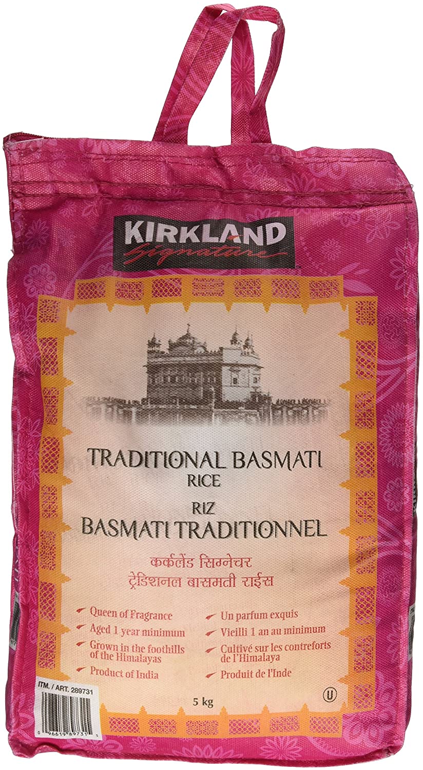 Kirkland Signature Traditional Basmati Rice 5kg