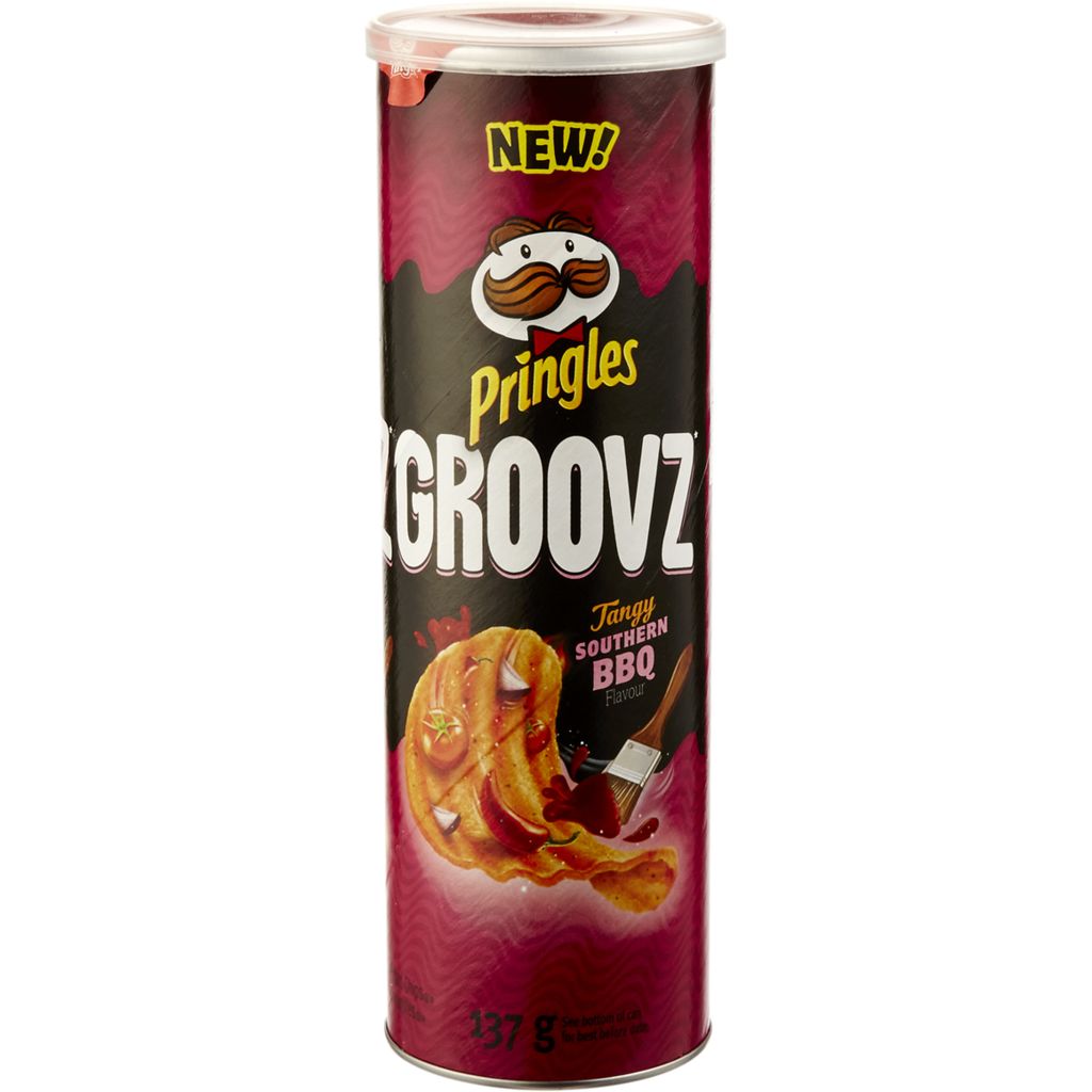 Pringles Tangy Southern BBQ Flavour Potato Chips 137g