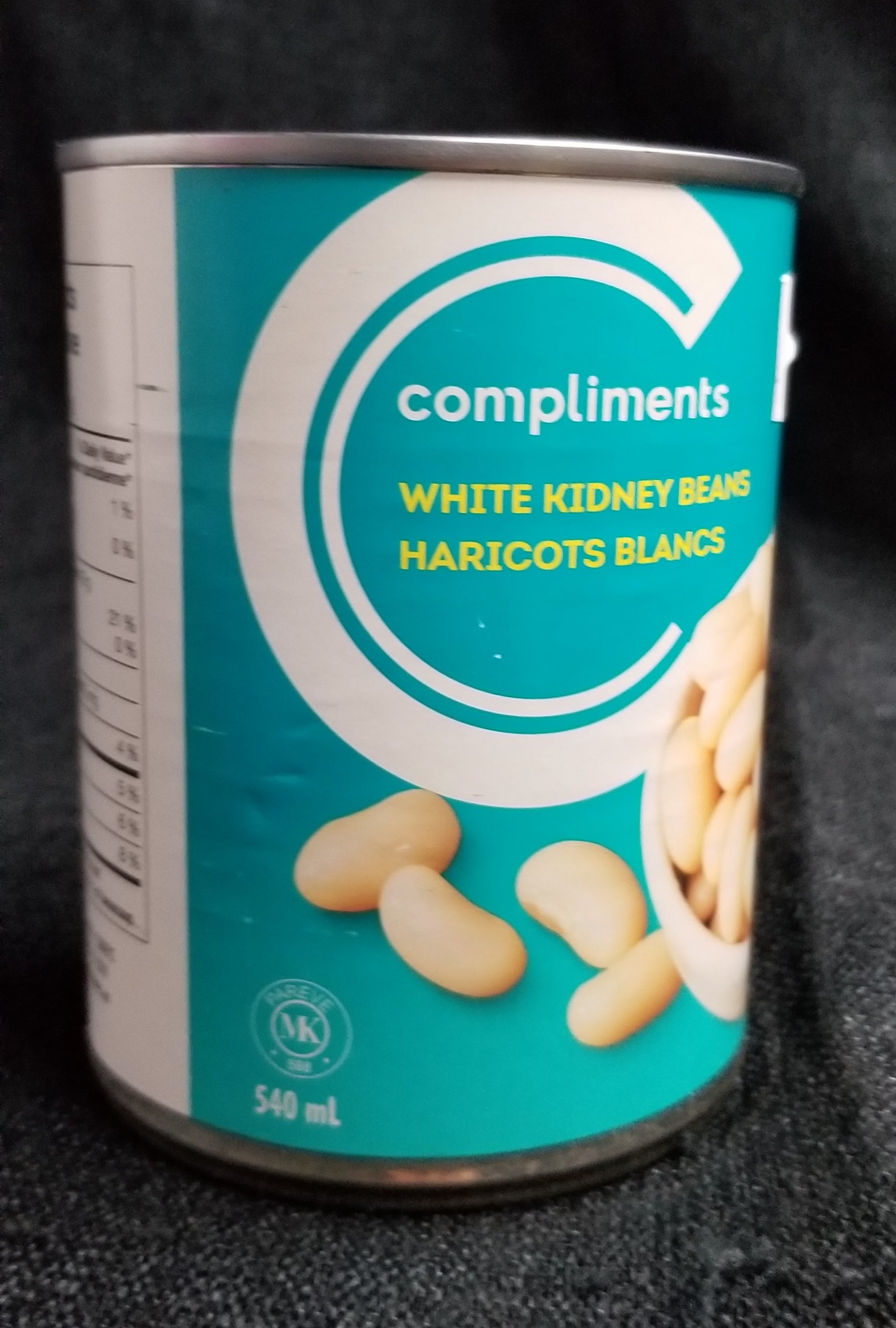 Compliments White Kidney Beans 540 ml