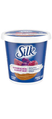 Silk Berries & Acai Dairy Free Cultured Almond Yogurt  640g