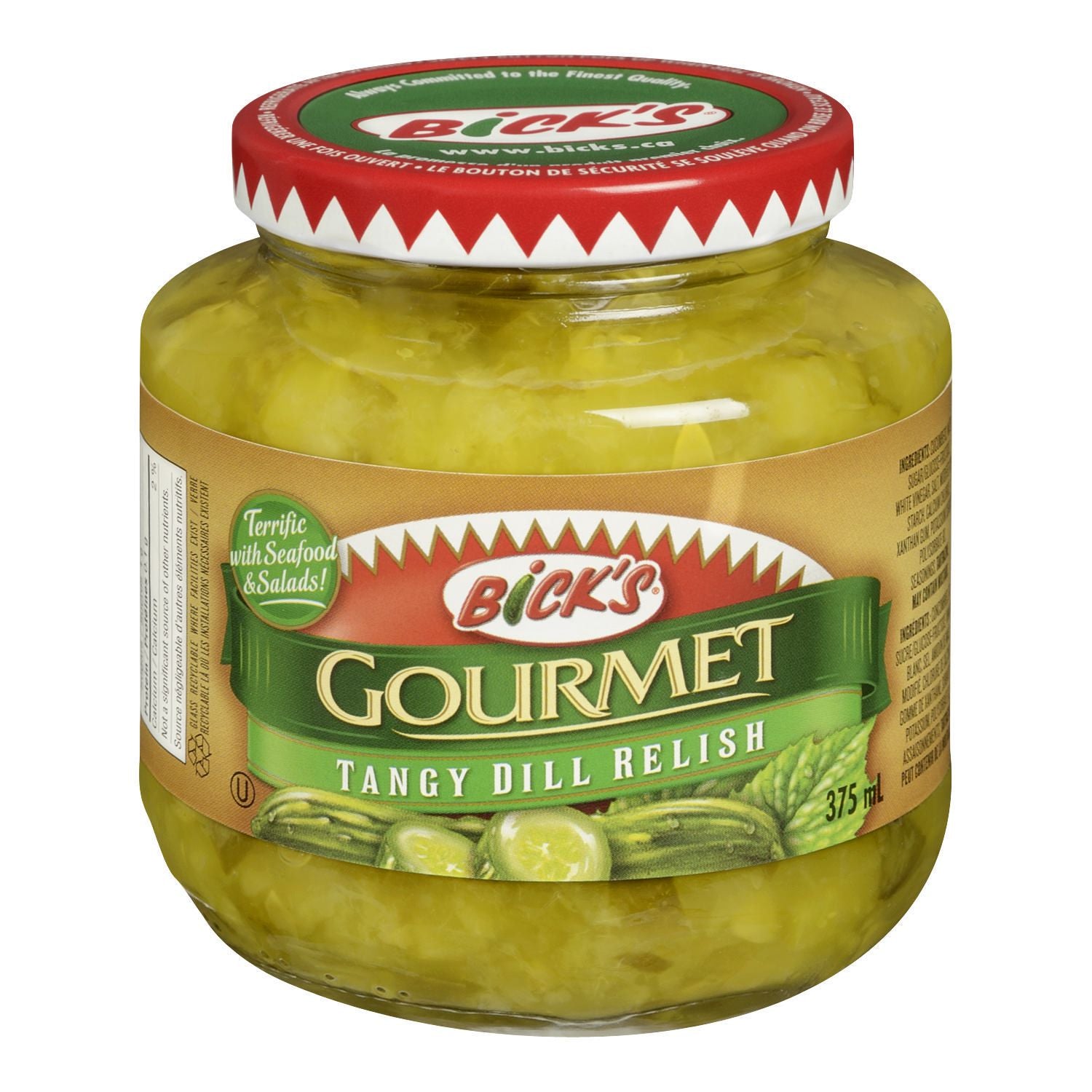 Bick`s Gourmet Tangy Dill Relish 375ml