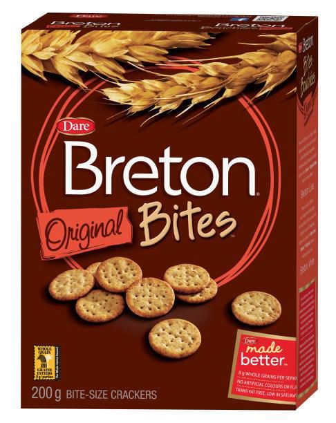 Dare  Breton Bites Original Crackers  200g