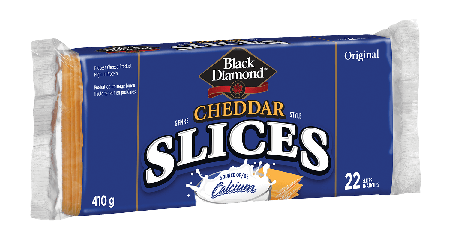 Black Diamond  Cheddar Cheese Slices Fat Free 410g