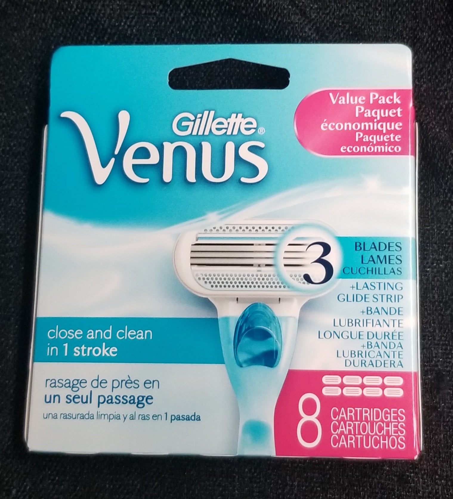 Gillette Venus Women's Refill Blade Cartridges 8ct