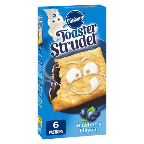 Pillsbury  Blueberry Toaster Strudel  Pastries 6pk