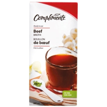 Compliments Beef Broth 900ml