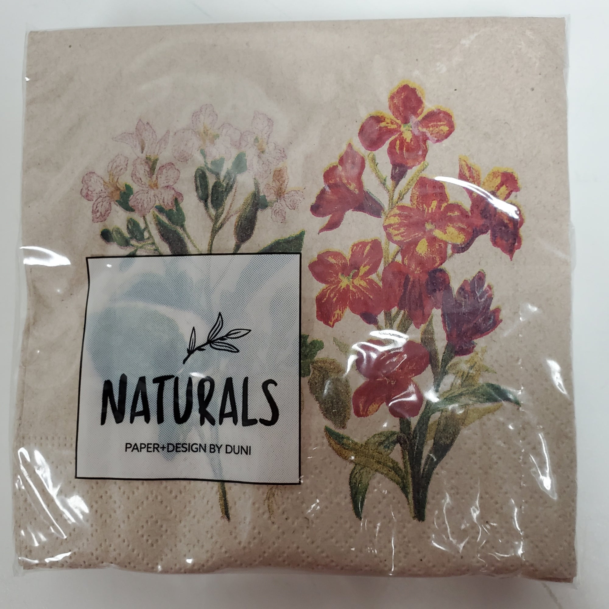 Naturals  Botanicals Cocktail Napkin 25pk