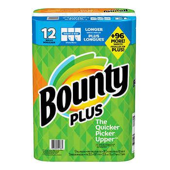 Bounty Plus Paper Towels 12ct