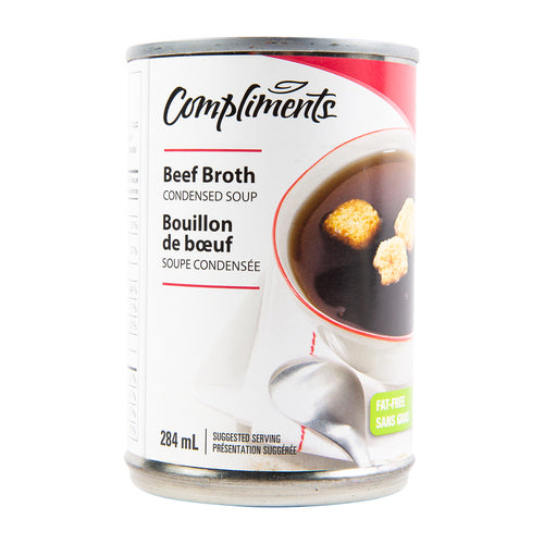 -Compliments Beef Broth 284 ml