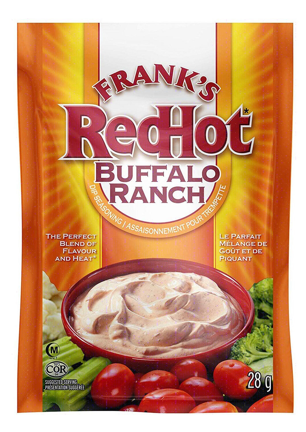 Frank's Red Hot Buffalo Ranch Dip Seasoning 28g