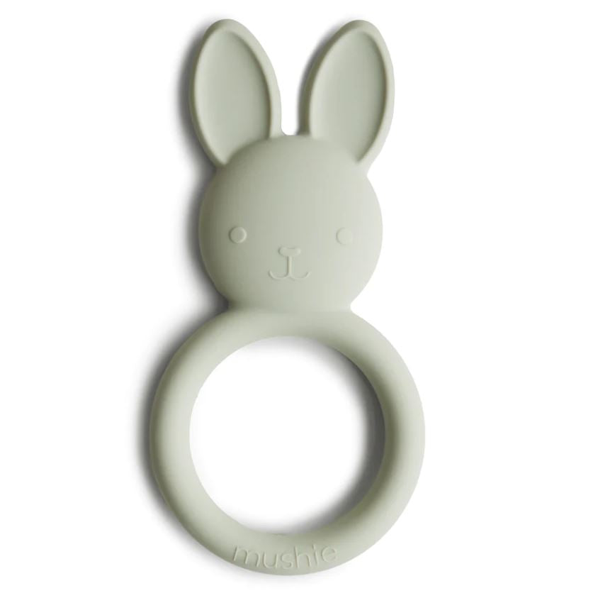 Mushie Bunny Teether (Sage)