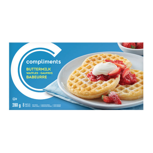 -Compliments Buttermilk Waffles 280g