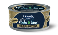 Ocean's Pole & Line Chunk Light Tuna 133g