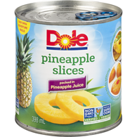 -Dole Pineapple Slices 398ml