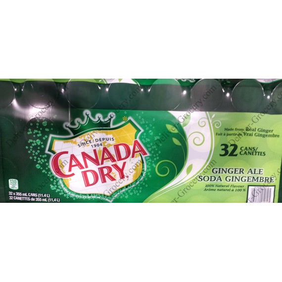 Canada Dry Ginger Ale 32 x 355ml