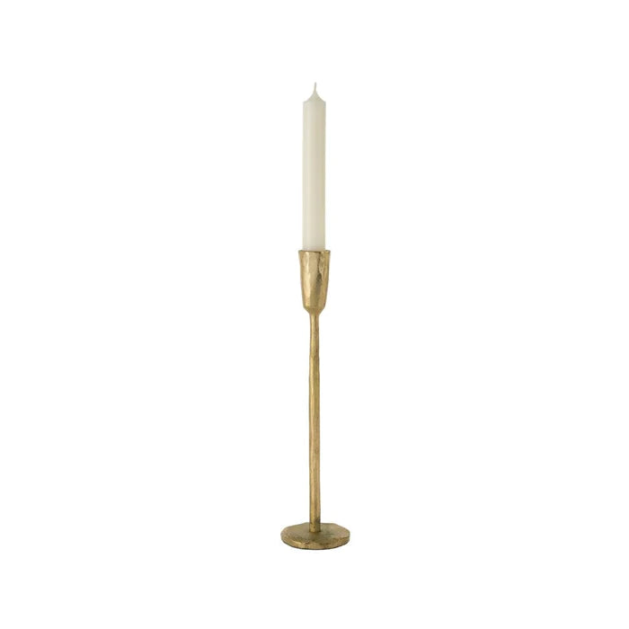 Indaba Luna Forged Candlestick Gold LG