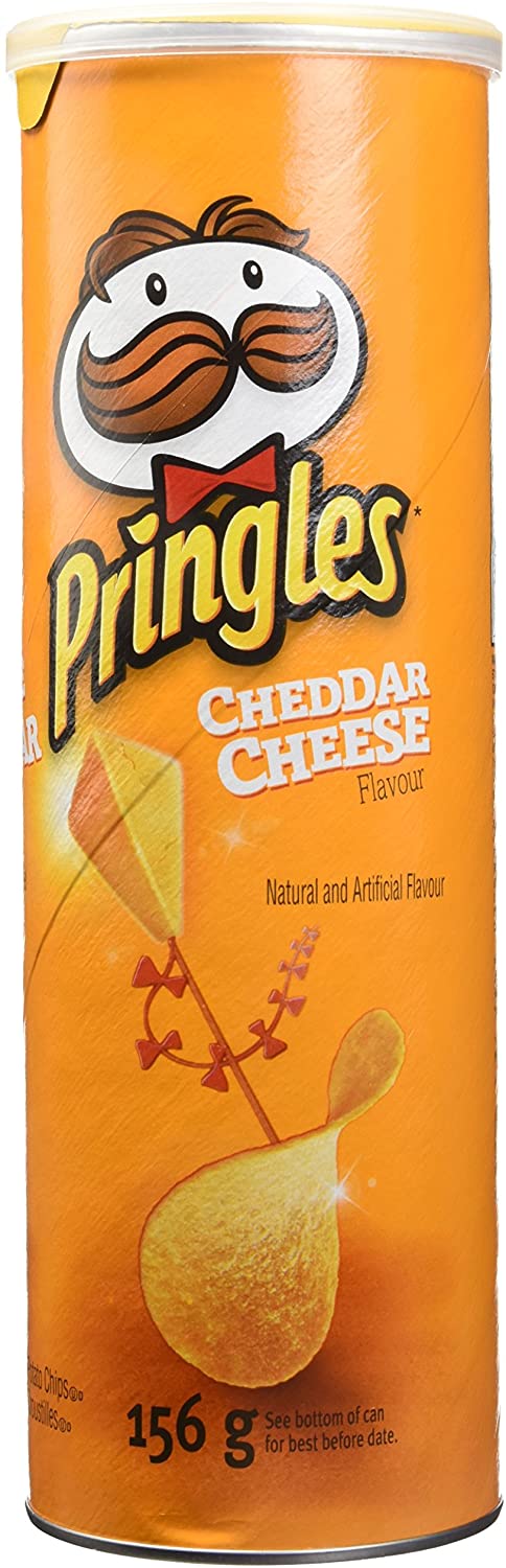 Pringles Cheddar Cheese Flavour Potato Chips 156g