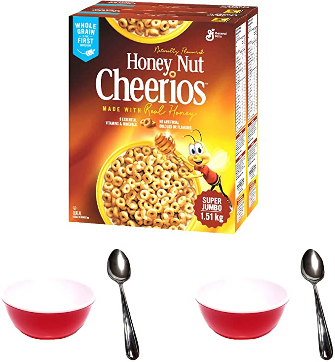 General Mills Super Jumbo Honey Nut Cheerios Cereal 1.51 kg