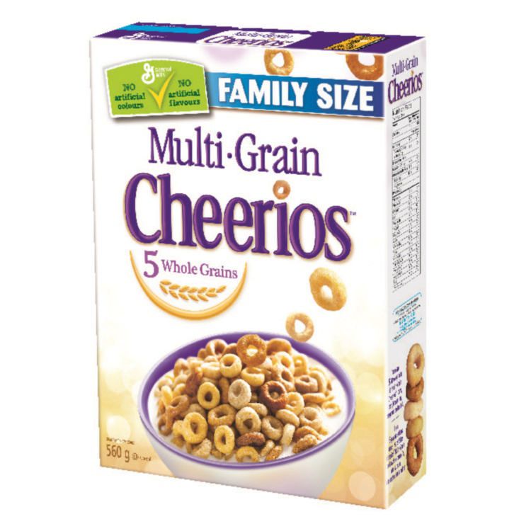 General Mills Family Size Multi Grain Cheerios Cereal 585g