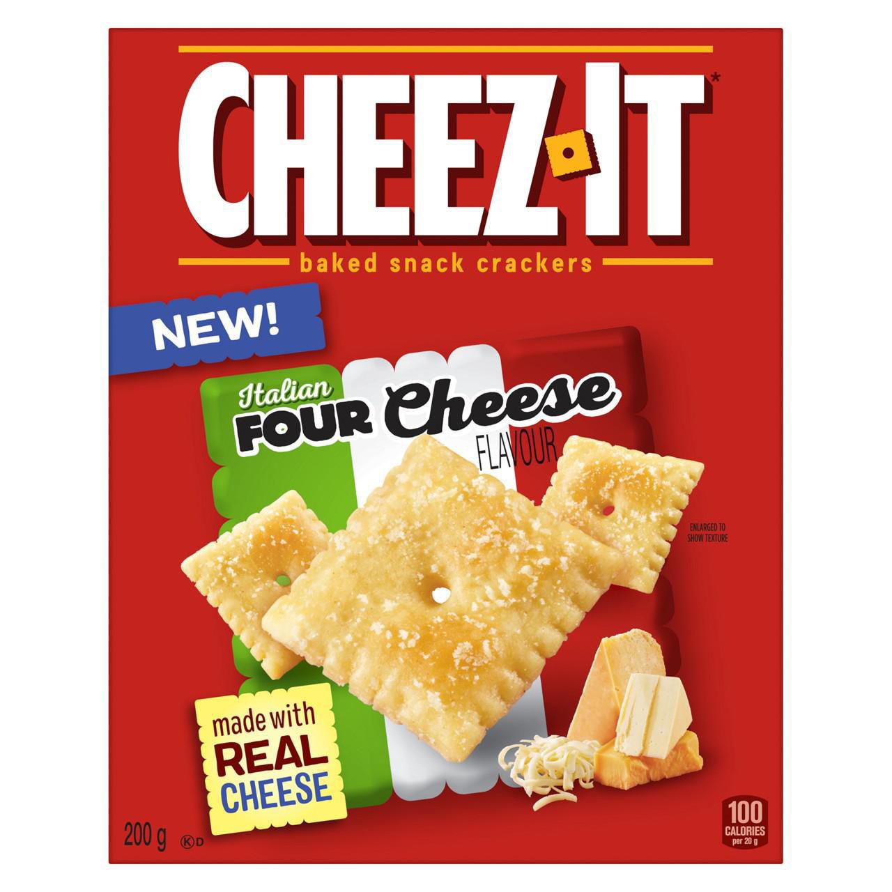 Cheez - It Italian Four Cheese Flavor Baked Snack Crackers 200 g