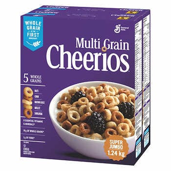 General Mills Jumbo Multi Grain Cheerios 1.24 kg