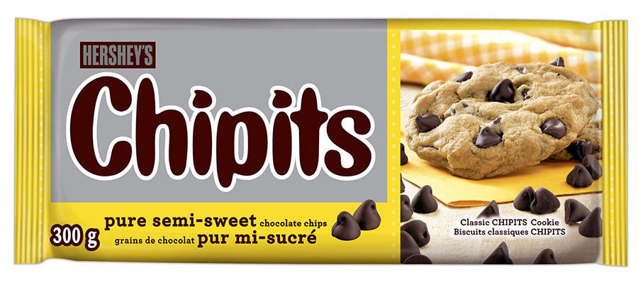 Hershey's Chipits Pure Semi-Sweet Chocolate Chips 300g