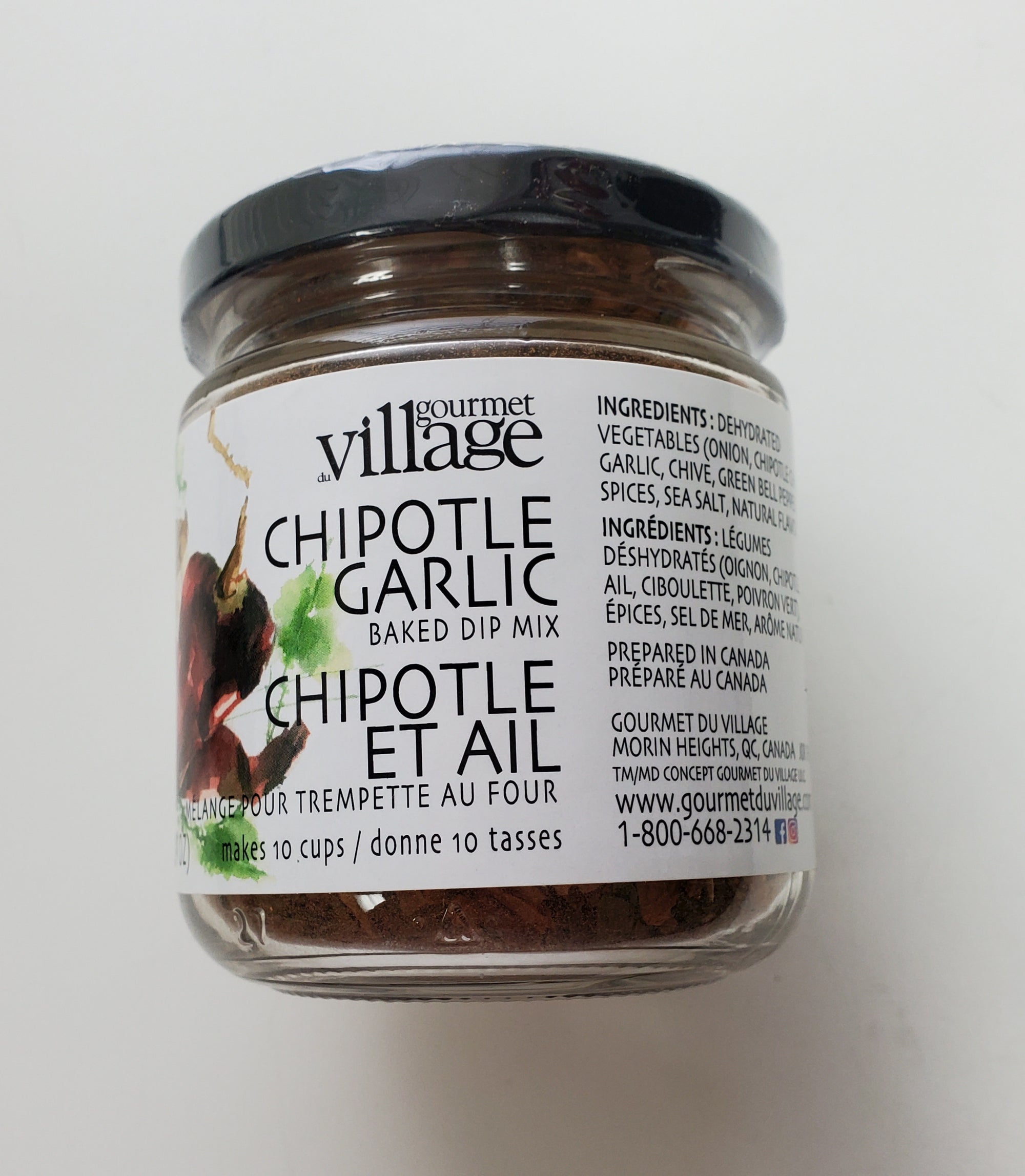 Gourmet du Village Chipotle Garlic Baked Dip Mix 110g