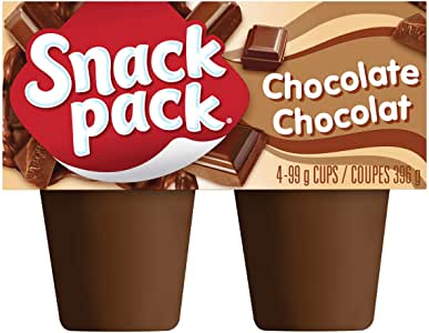 Snack Pack Chocolate Pudding Cups 4 x 99g