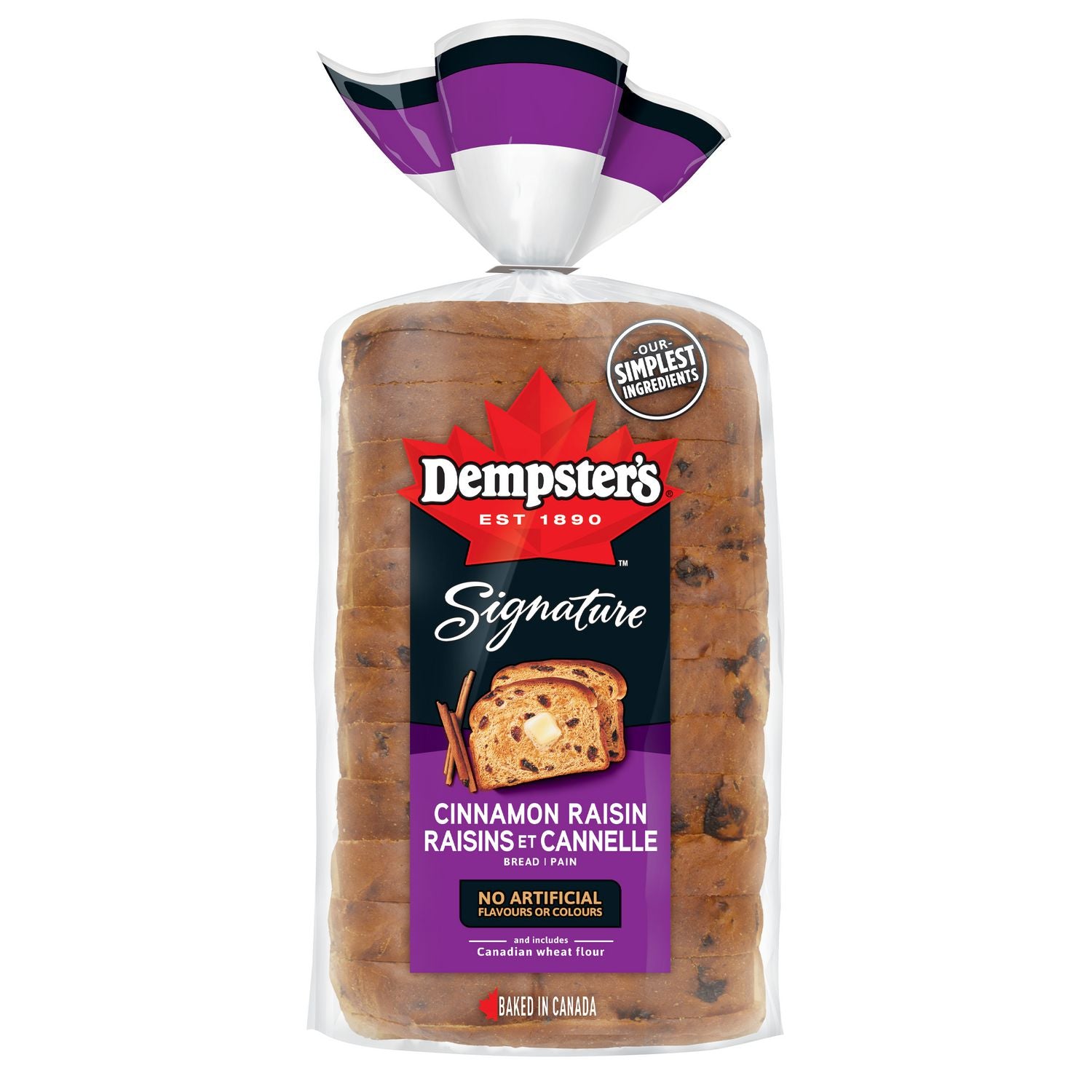 Dempster's Signature Cinnamon Raisin Bread 680g