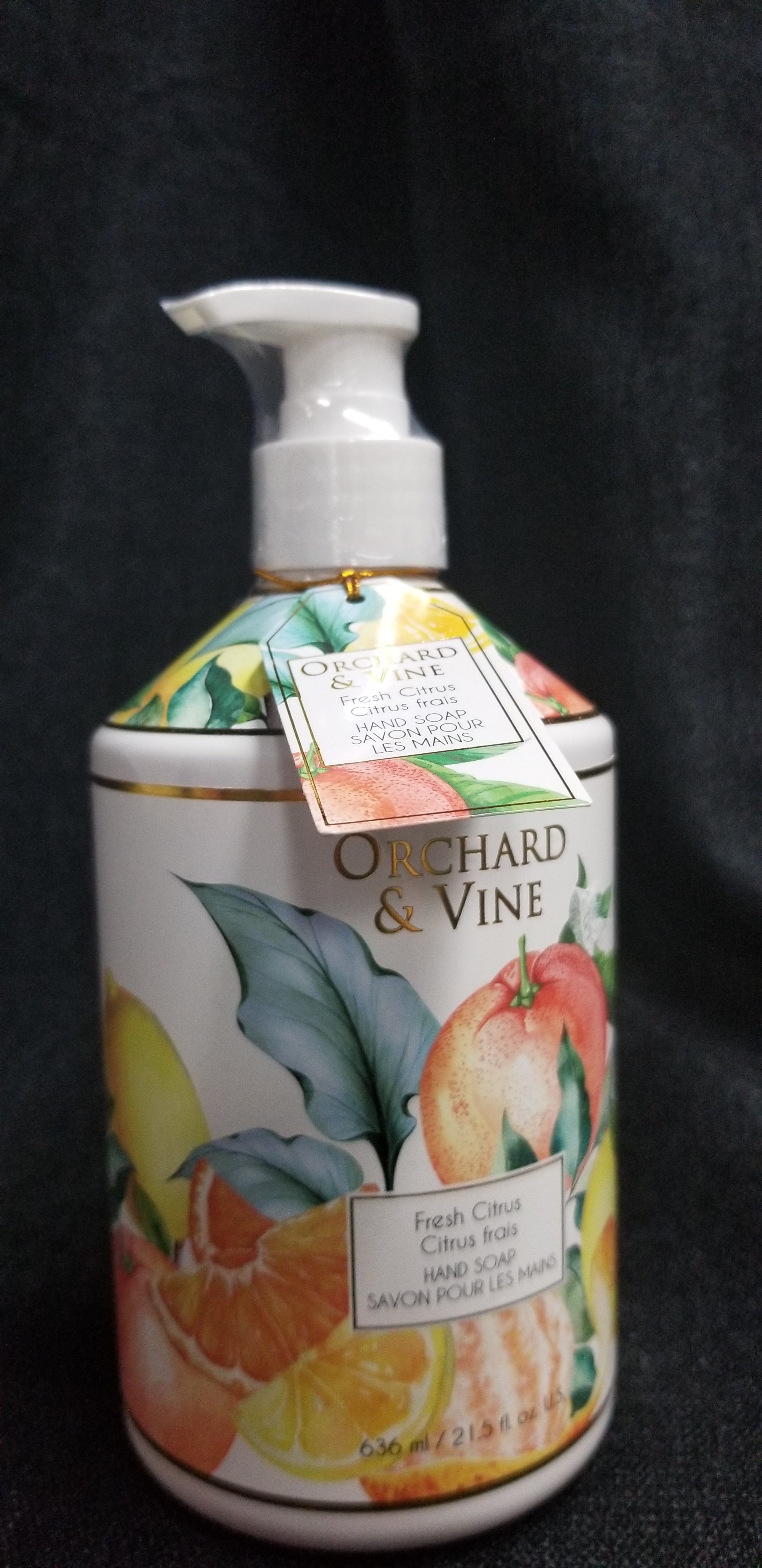 Orchard & Vine Fresh Citrus Hand Soap 636ml