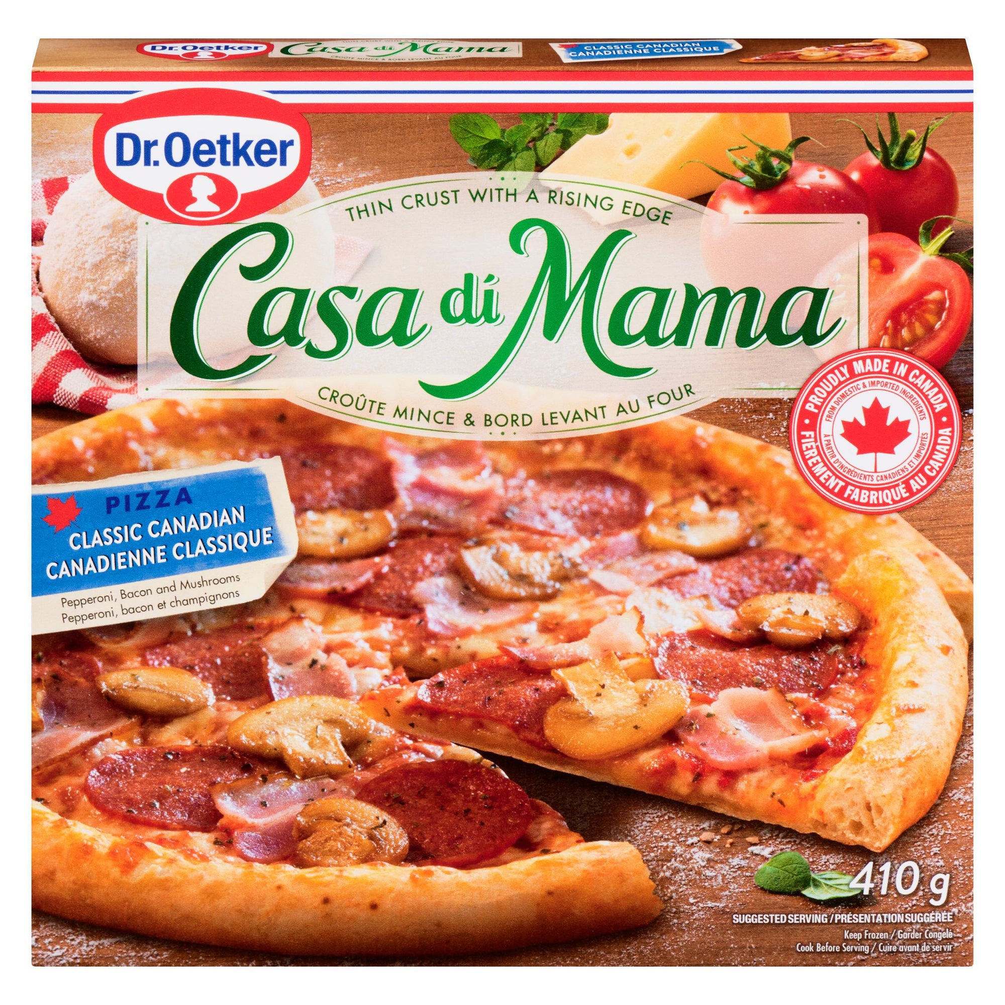 Dr. Oetker Casa di Mama Classic Canadian Pizza 410g