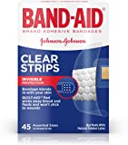 Johnson&Johnson Clear Strips Invisible Assorted Band Aid 45ct