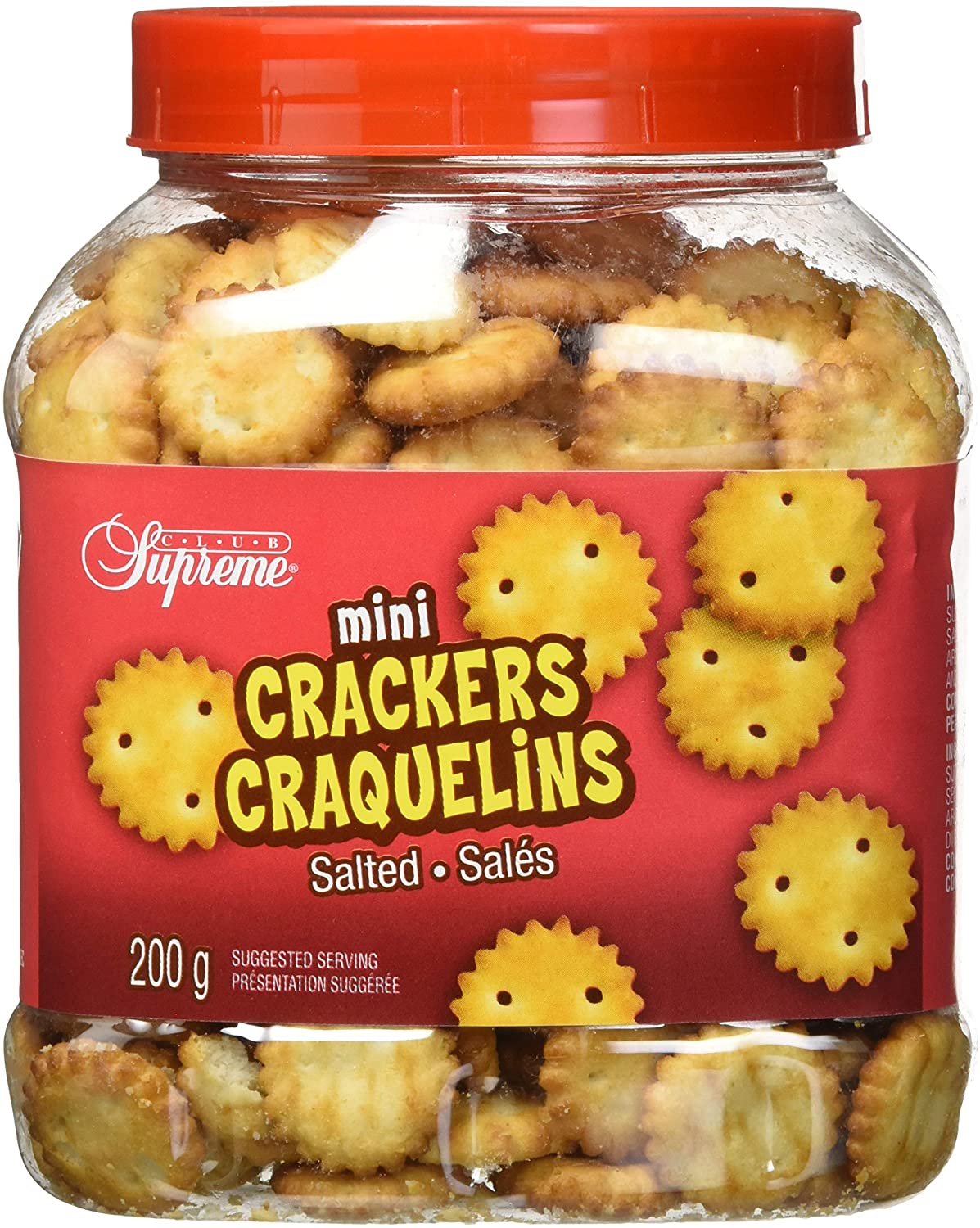 Club Supreme Salted Mini Crackers 200g