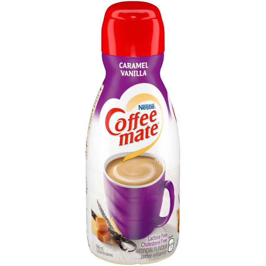 Nestle Coffee Mate Caramel Vanilla Lactose Free Coffee Enhancer 946ml