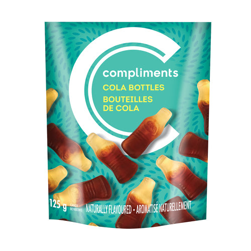 -Compliments Cola Bottles Candy 125 g