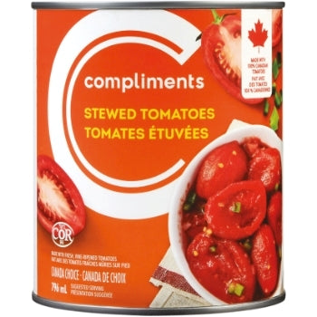 Compliments Diced Tomatoes Low Sodium  796ml