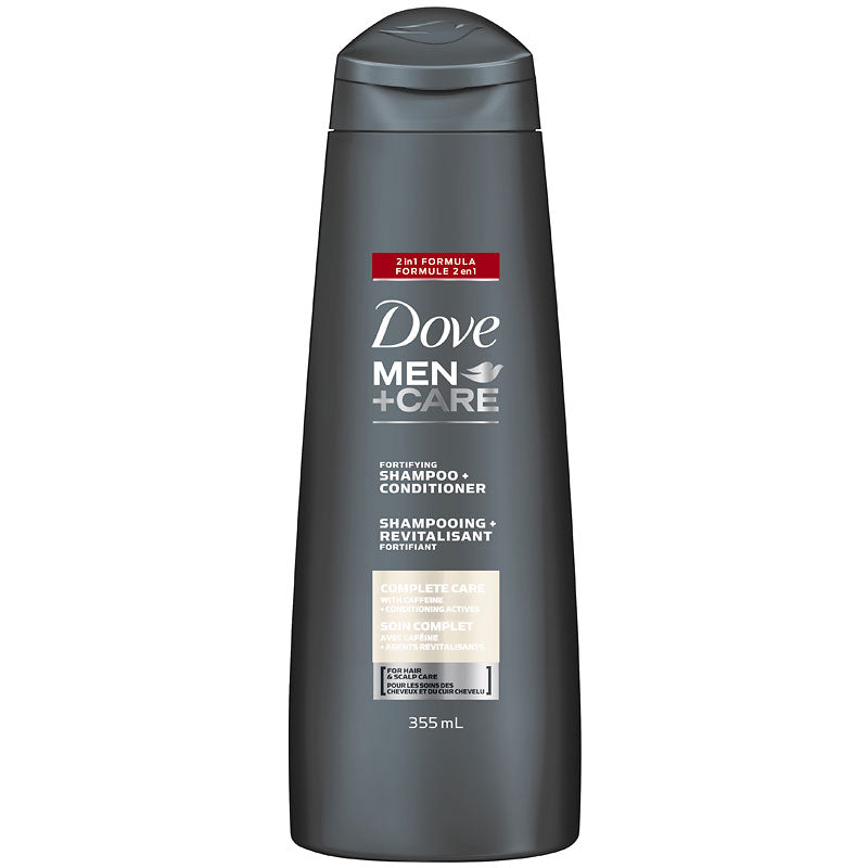 Dove Men  +Care  Complete Care Glycerin & Amber Scent 2in1 Shampoo & Conditioner 355ml