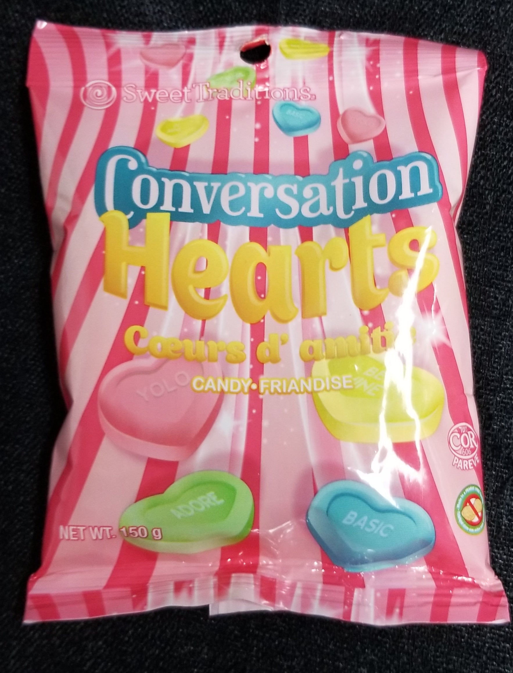 Sweet Traditions Conversation Hearts Candy 150 g