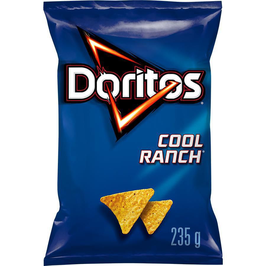 Doritos Cool Ranch Tortilla Chips 235g