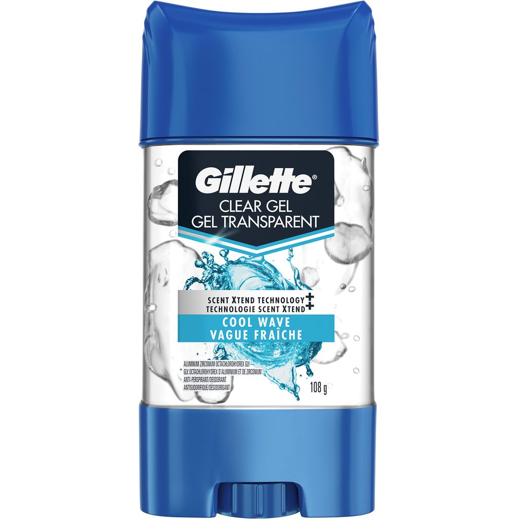 Gillette Cool Wave Clear Gel Antiperspirant 108 g